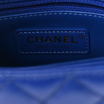 Chanel Caviar Quilted Mini Coco Handle Flap Blue 5 of 9