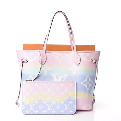 Louis Vuitton Monogram Escale Neverfull MM Pastel 13 of 13
