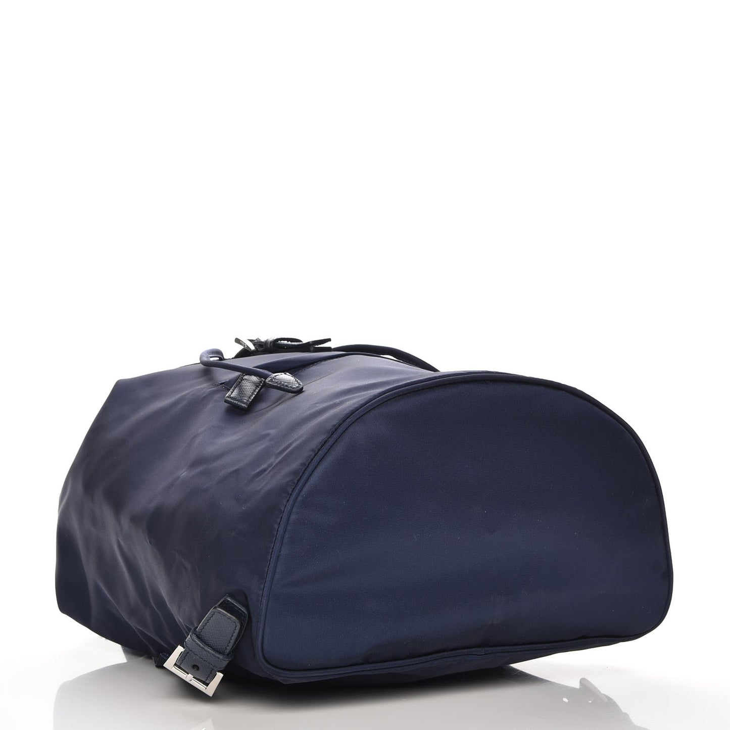 Nylon Vela Saffiano Medium Cinch Backpack Baltico