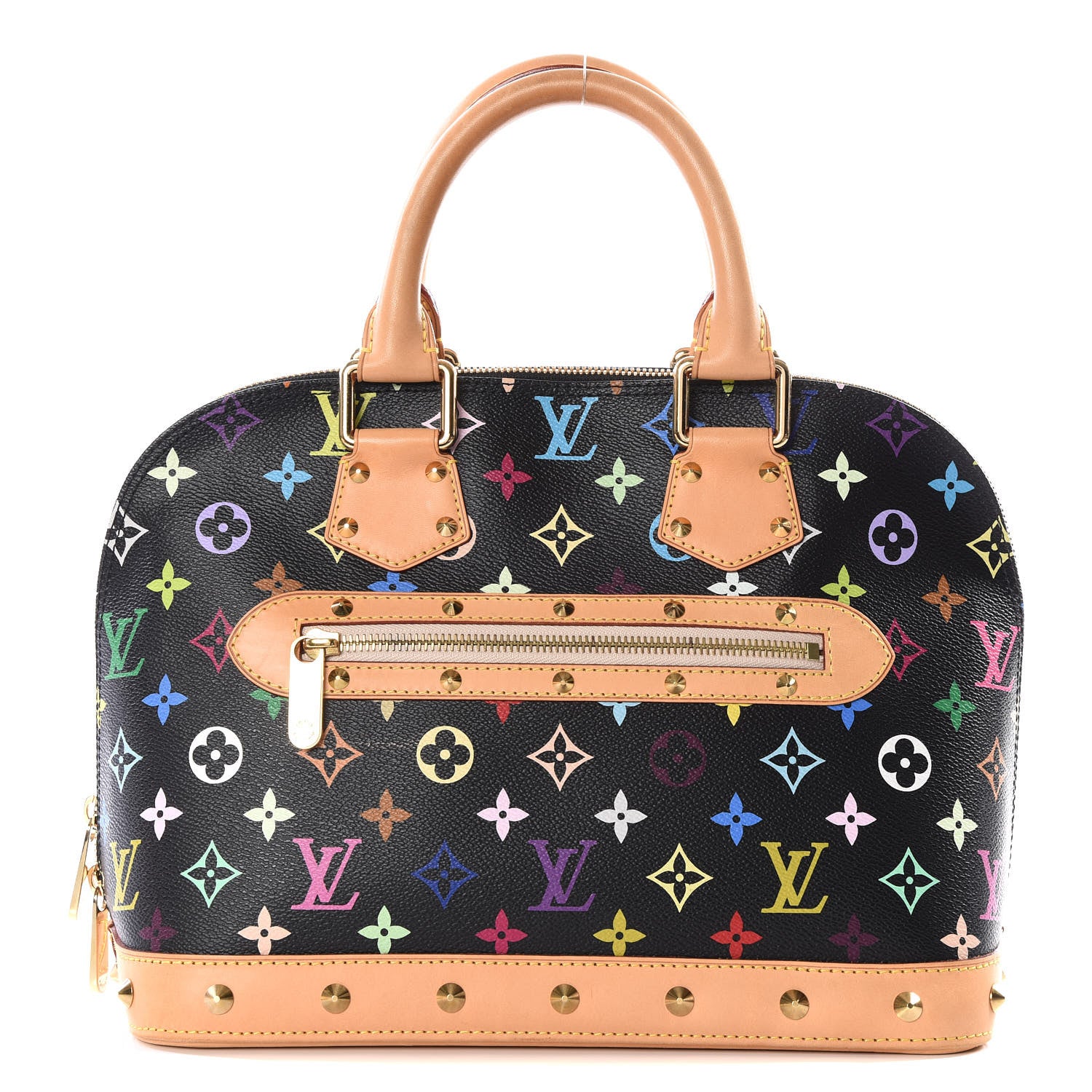 Louis Vuitton Monogram Multicolor Alma Black 1 of 11