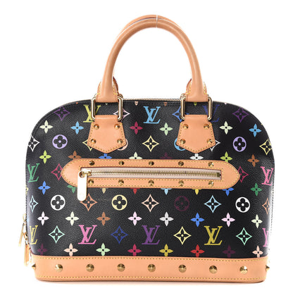 Louis Vuitton Monogram Multicolor Alma Black 1 of 11