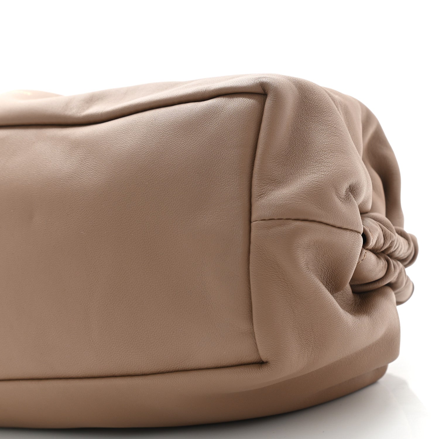 Mansur Gavriel Lambskin Cloud Clutch Biscotto 9 of 9