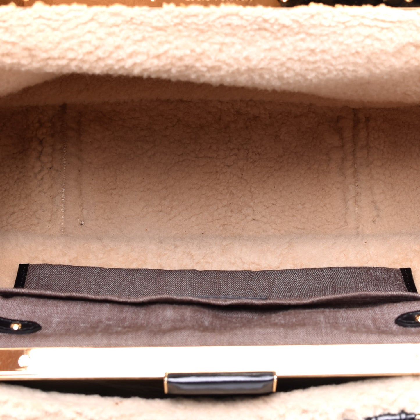 Monogram Shearling Storm Bag