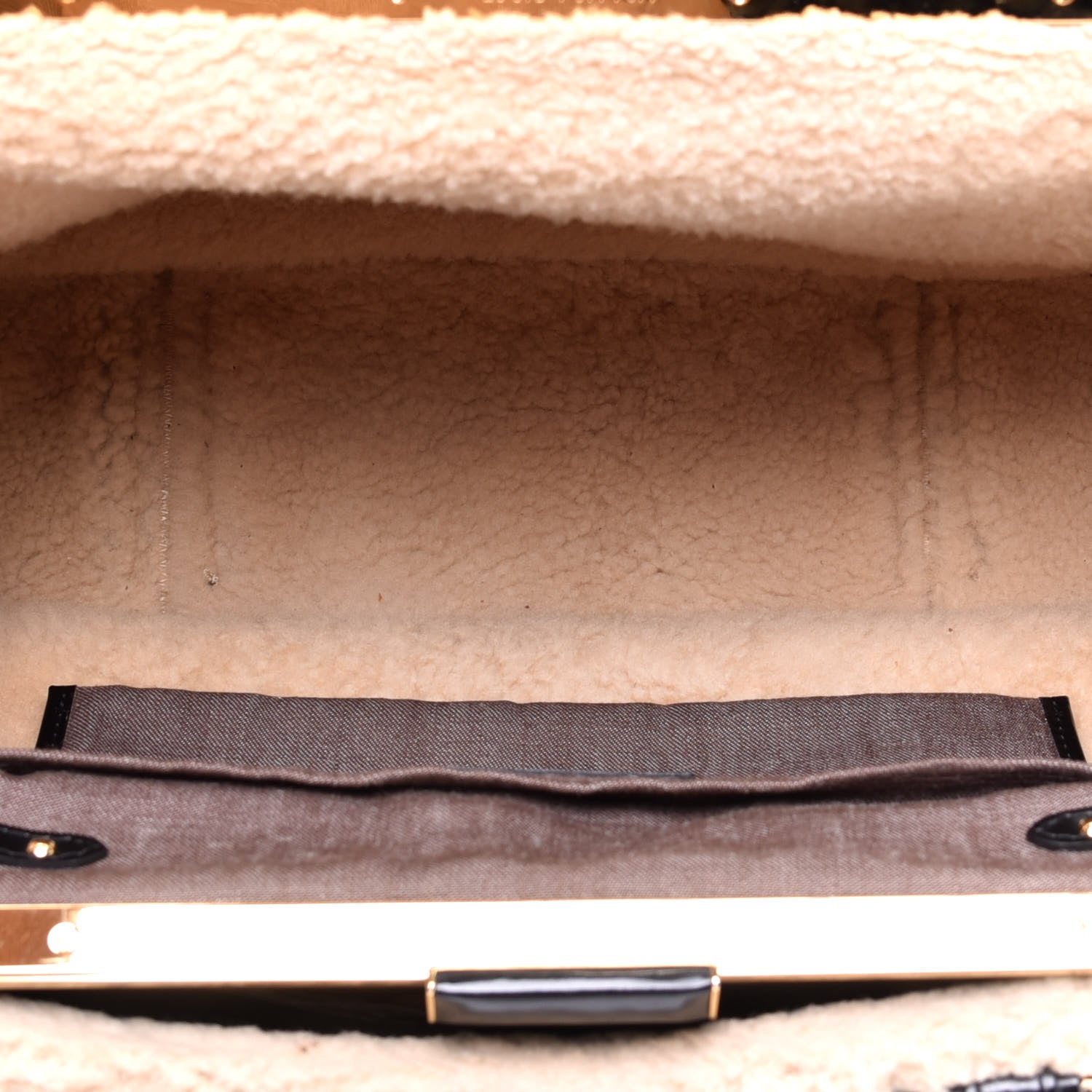 Louis Vuitton Monogram Shearling Storm Bag 9 of 14