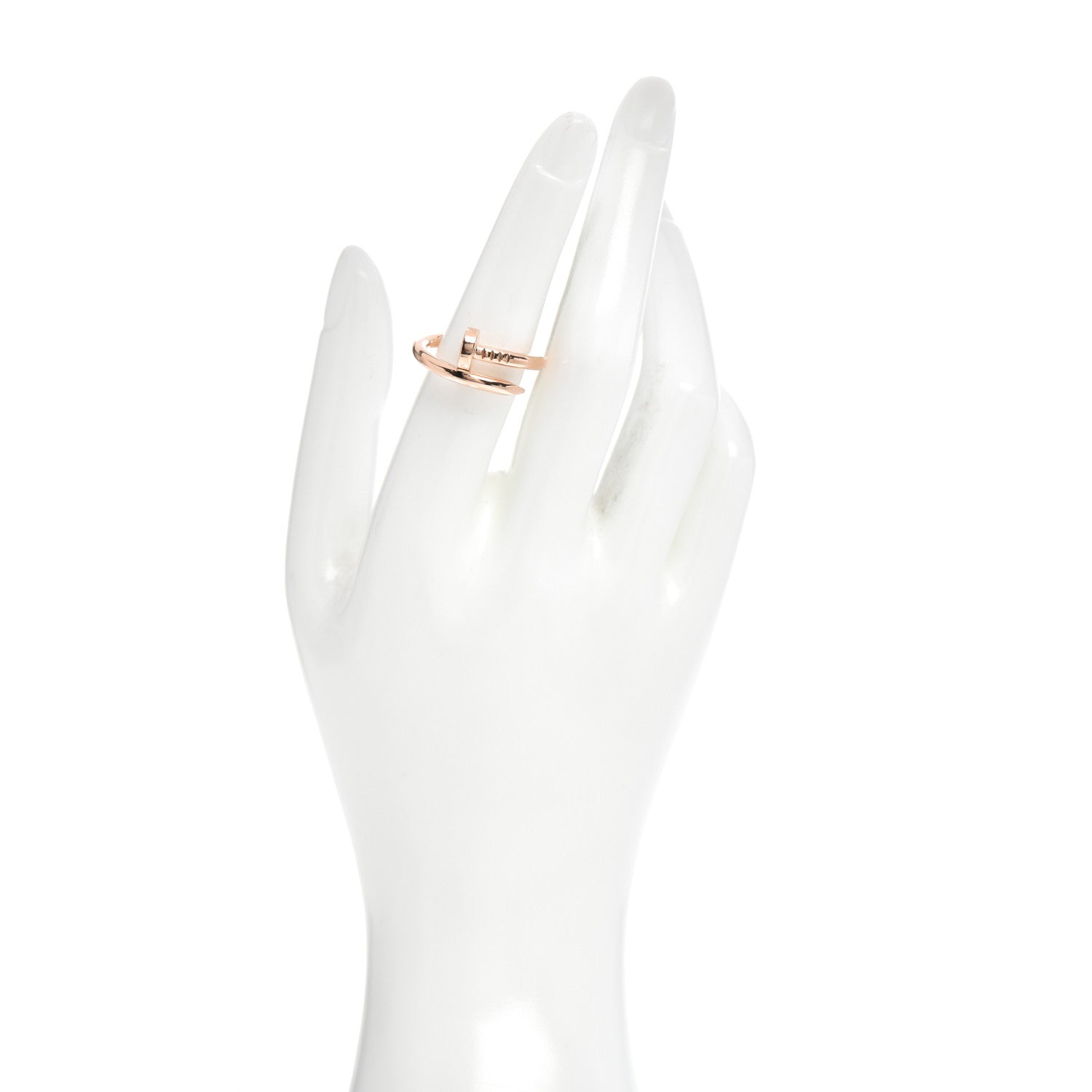Cartier 18K Pink Gold Juste Un Clou Ring 55 7.25 2 of 5
