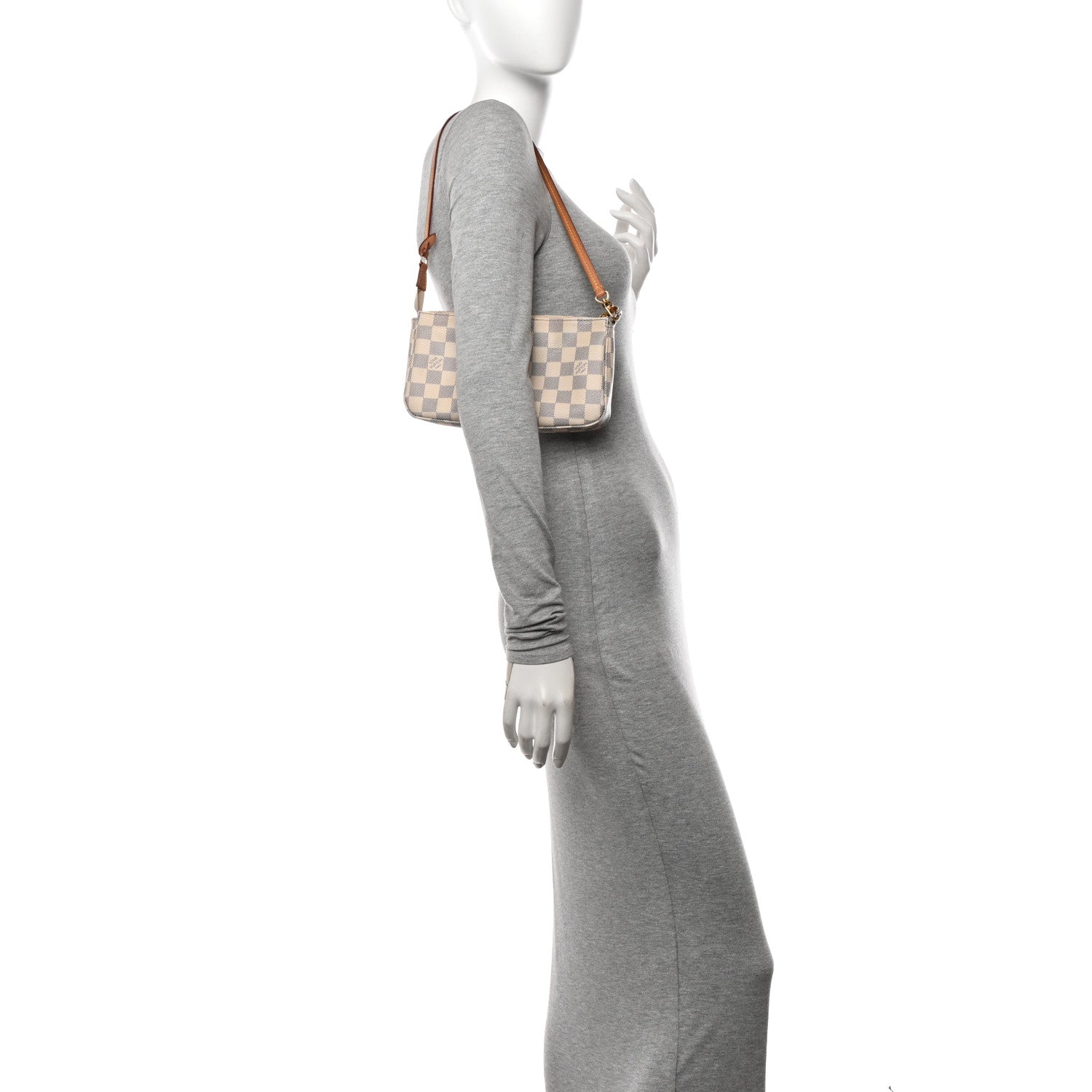 Louis Vuitton Damier Azur Pochette Accessories NM 2 of 12