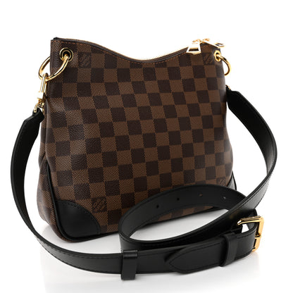 Louis Vuitton Damier Ebene Odeon PM Black 3 of 9