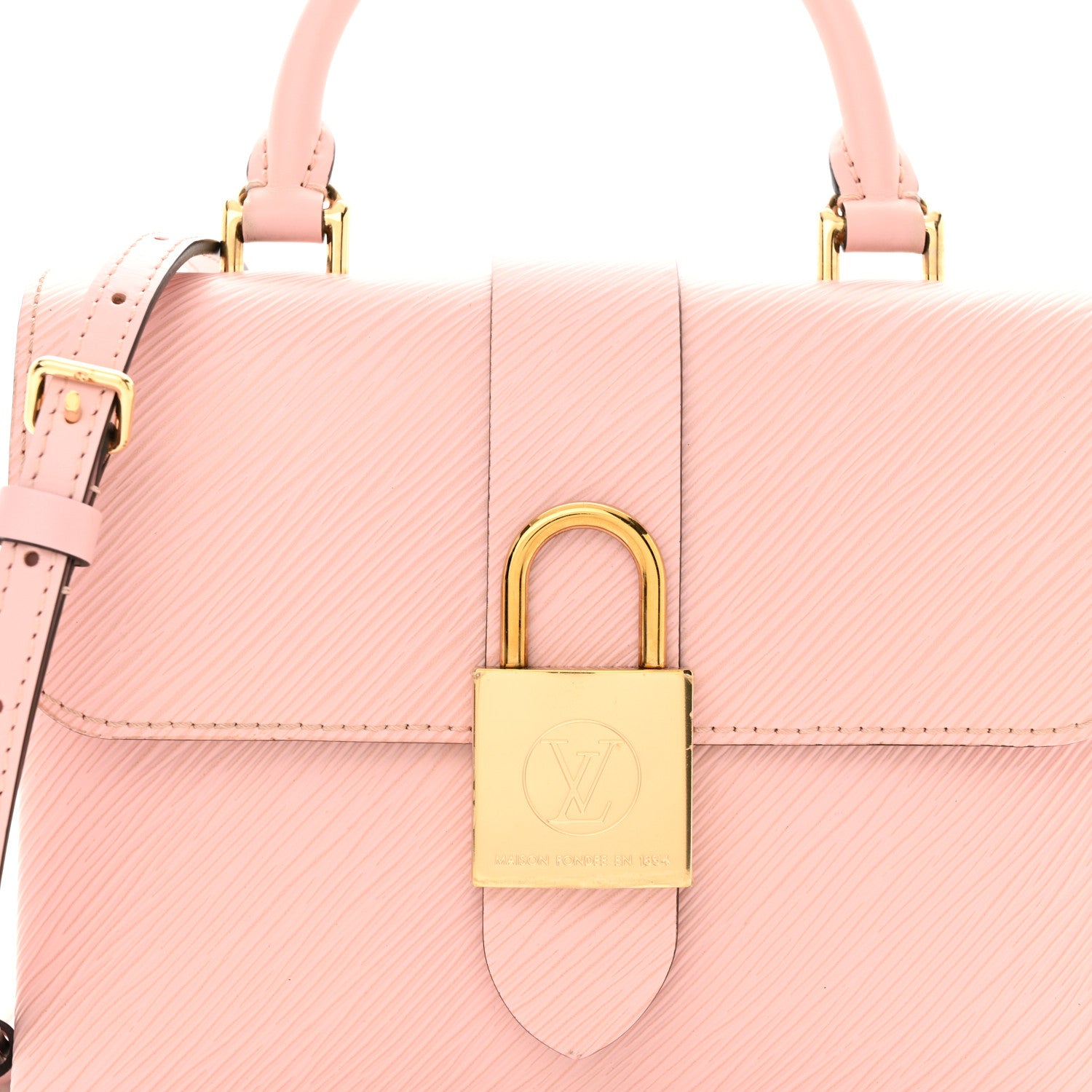 Louis Vuitton Epi Locky BB Rose Ballerine 7 of 10
