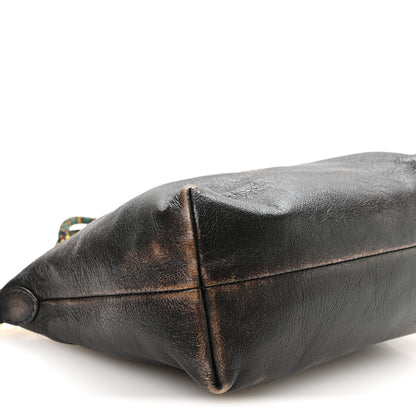 Miu Miu Nappa Old Pouch Bag Caffe Verde 8 of 9