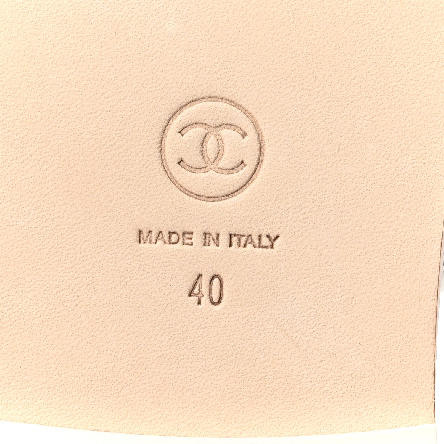 Chanel Raffia Lambskin CC Mules 40 Black White 7 of 10