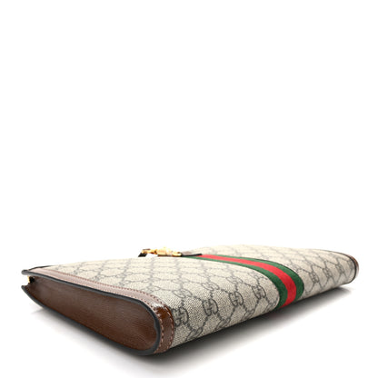 Gucci GG Supreme Monogram Large Jackie 1961 Pouch Brown 4 of 8