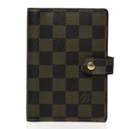 Louis Vuitton Damier Ebene Small Ring Agenda Cover 1 of 11