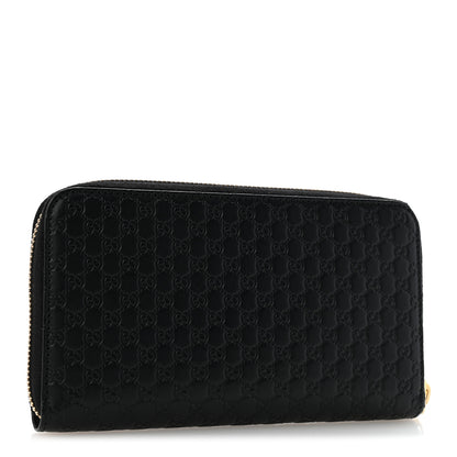 Gucci Microguccissima Zip Around Wallet Black 3 of 8