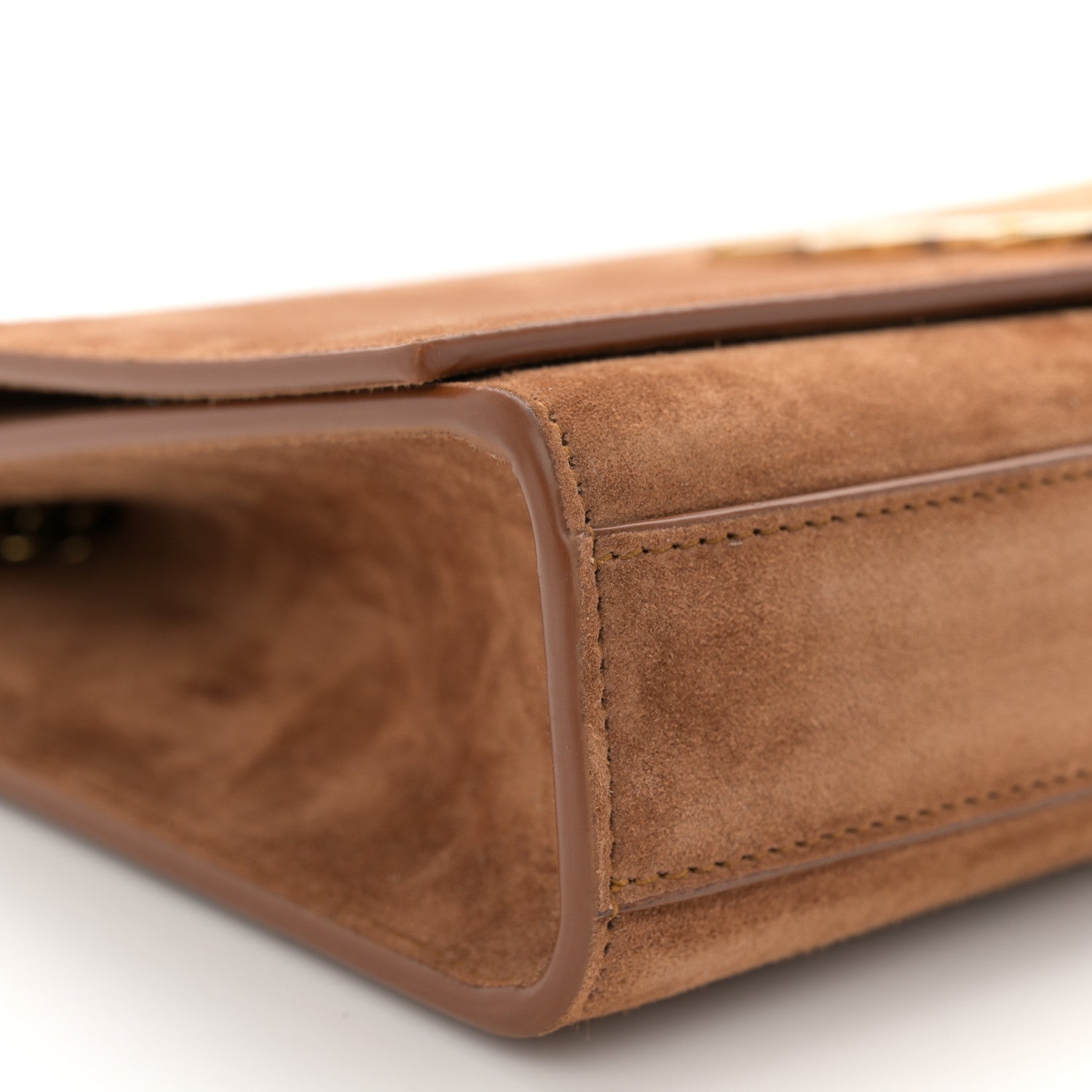 Saint Laurent Suede Medium Monogram Kate Satchel Macaron 9 of 10