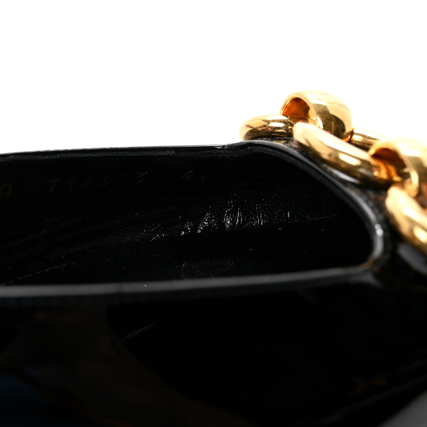 Saint Laurent Vernice Grupy Silvana 05 Slingback Flats 41 Black 9 of 10