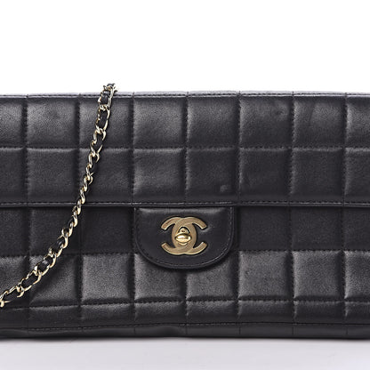 Chanel Lambskin East West Chocolate Bar Flap Black 11 of 11
