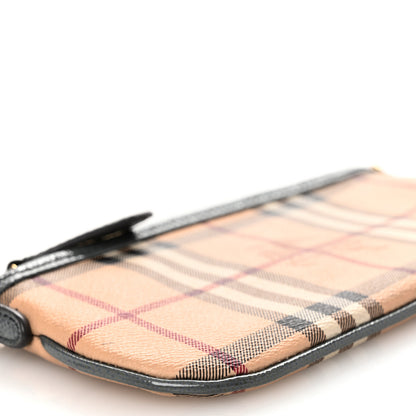 Burberry Haymarket Check Clara Pochette Grey 9 of 11