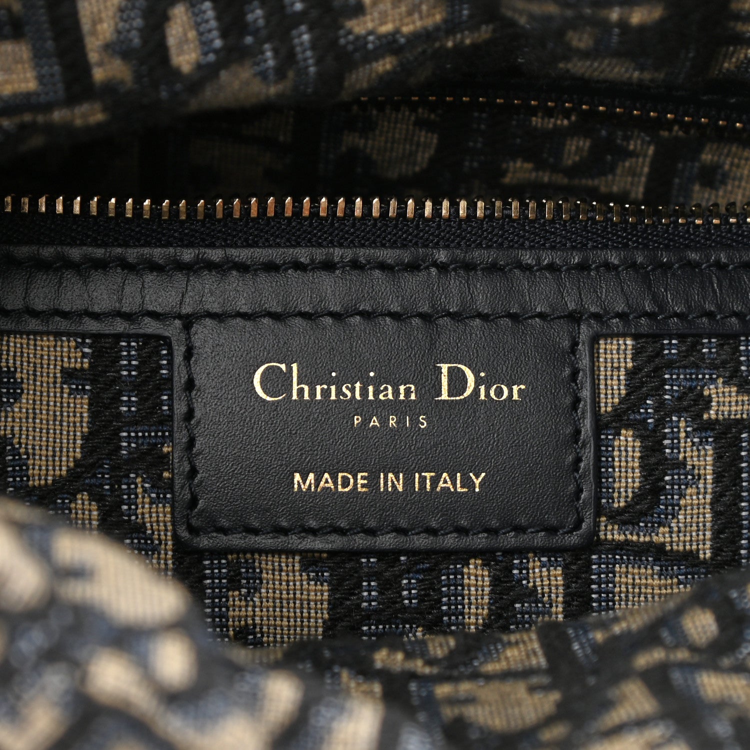 Christian Dior Wicker Oblique Medium Lady Dior Bag Blue 6 of 9