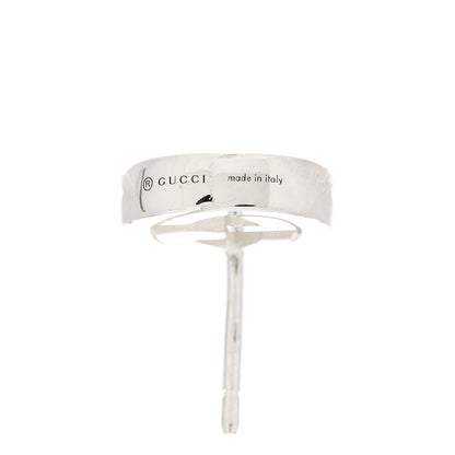 Gucci Sterling Silver Interlocking GG Stud Earrings 5 of 6