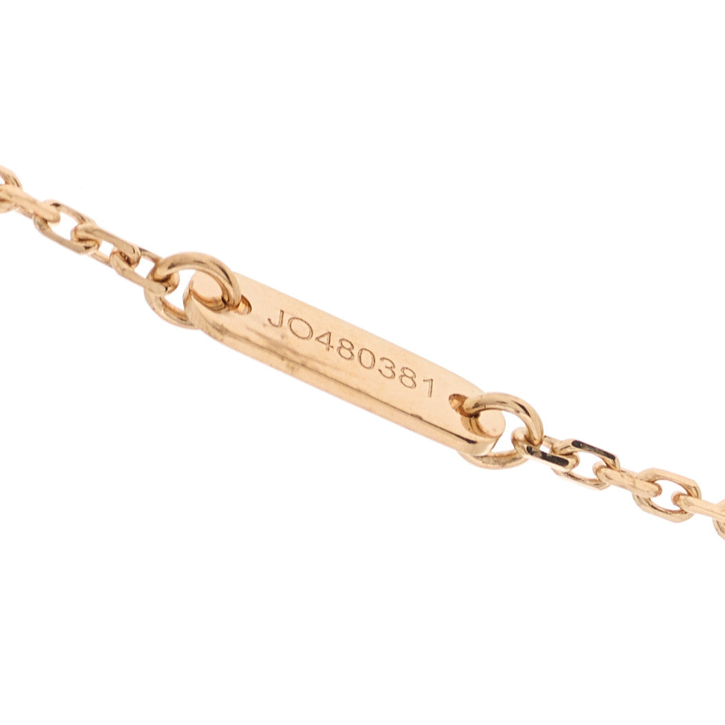 18K Rose Gold Sweet Alhambra Pendant Necklace