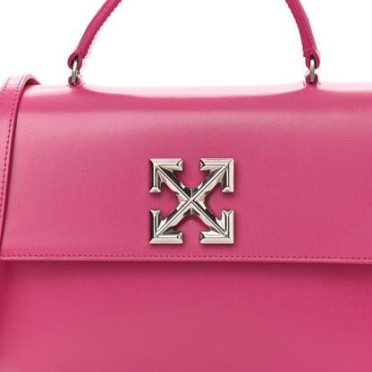 Off-White Calfskin 2.8 Jitney Bag Fuchsia 7 of 9