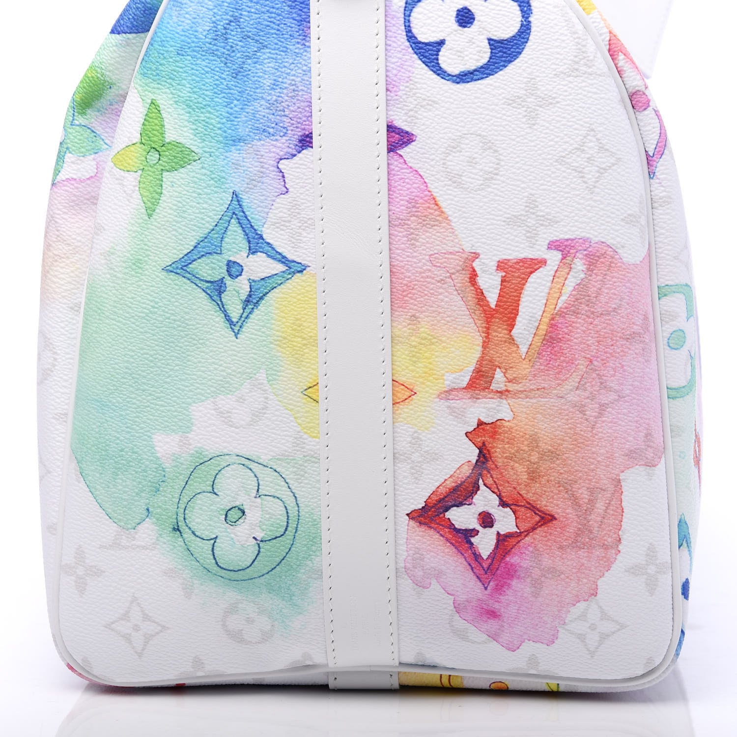 Louis Vuitton Monogram Watercolor Keepall Bandouliere 50 Multicolor 7 of 8