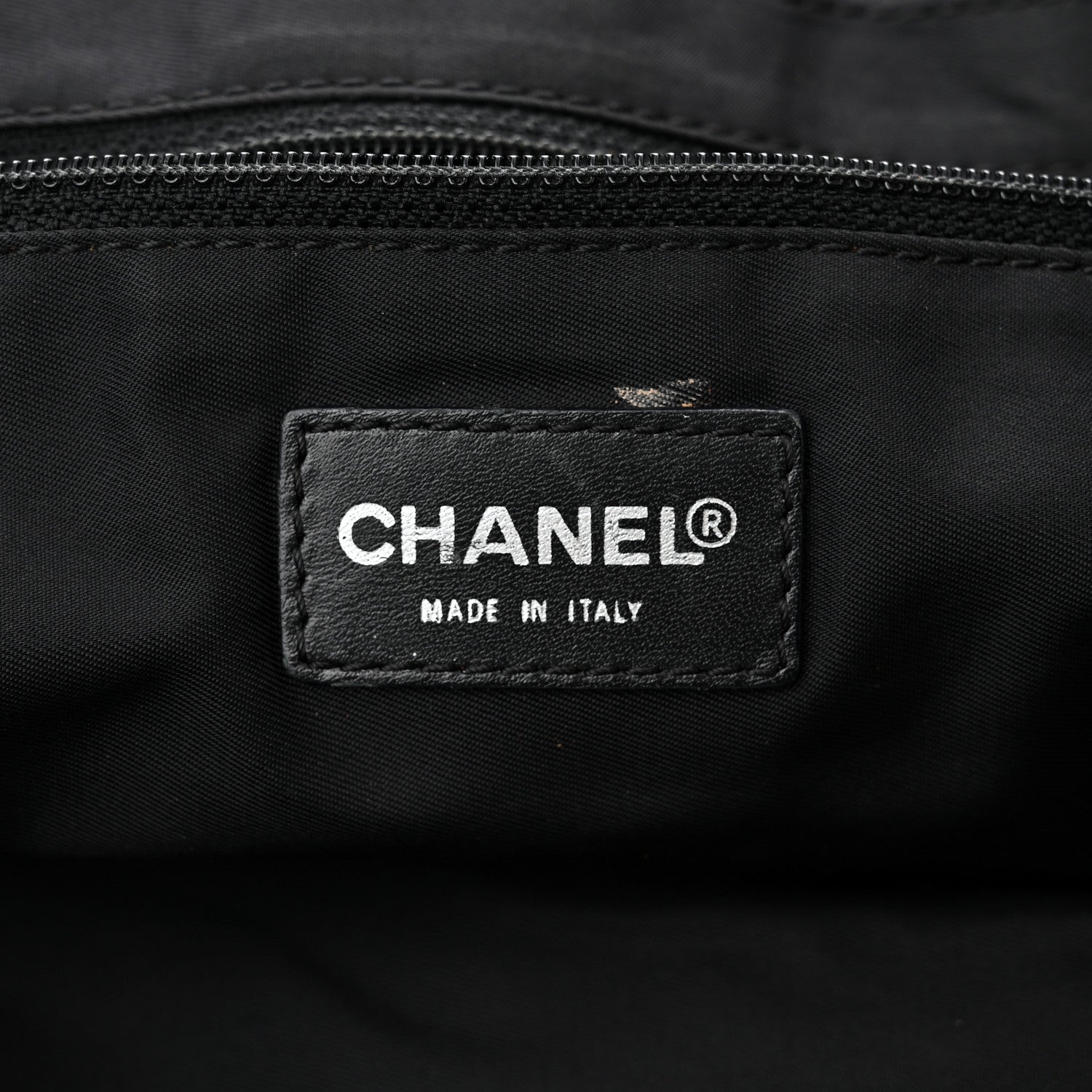 Chanel Nylon Large Travel Tote Black 6 of 11