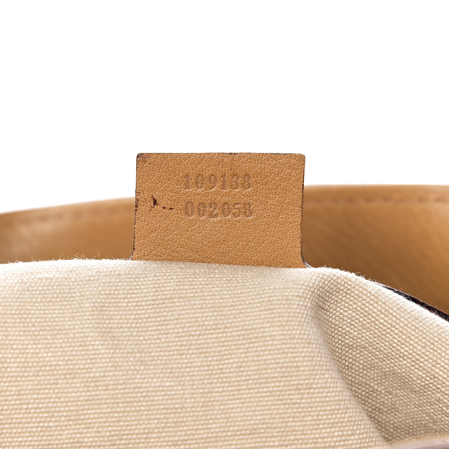 Gucci Calfskin Bamboo Handle Tote Beige 6 of 9