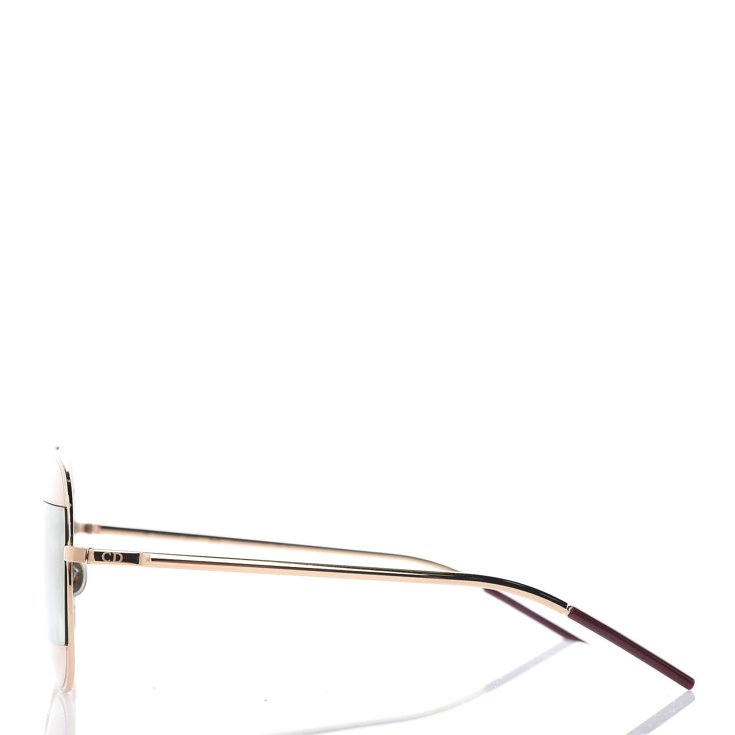 Christian Dior Split 1 Aviator Sunglasses Gold 3 of 8