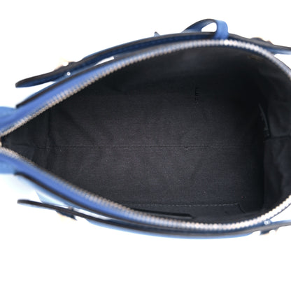 Fendi Vitello Dolce Mini By The Way Boston Bag Blue Royal 5 of 9