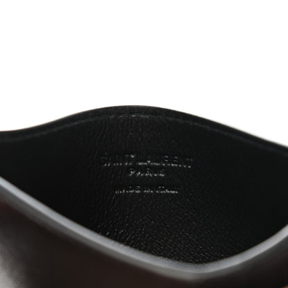 Saint Laurent Calfskin 5 Fragments Card Holder Black 6 of 7
