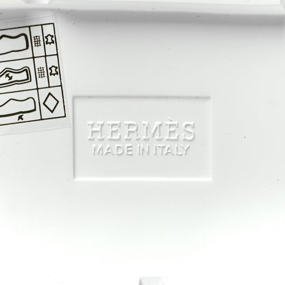 Hermes Calfskin Parachute Fresh Ankle Boots 39 White 7 of 8