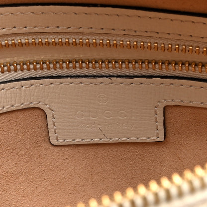 Gucci GG Supreme Monogram Small Horsebit 1955 Shoulder Bag Beige Mystic White 6 of 10
