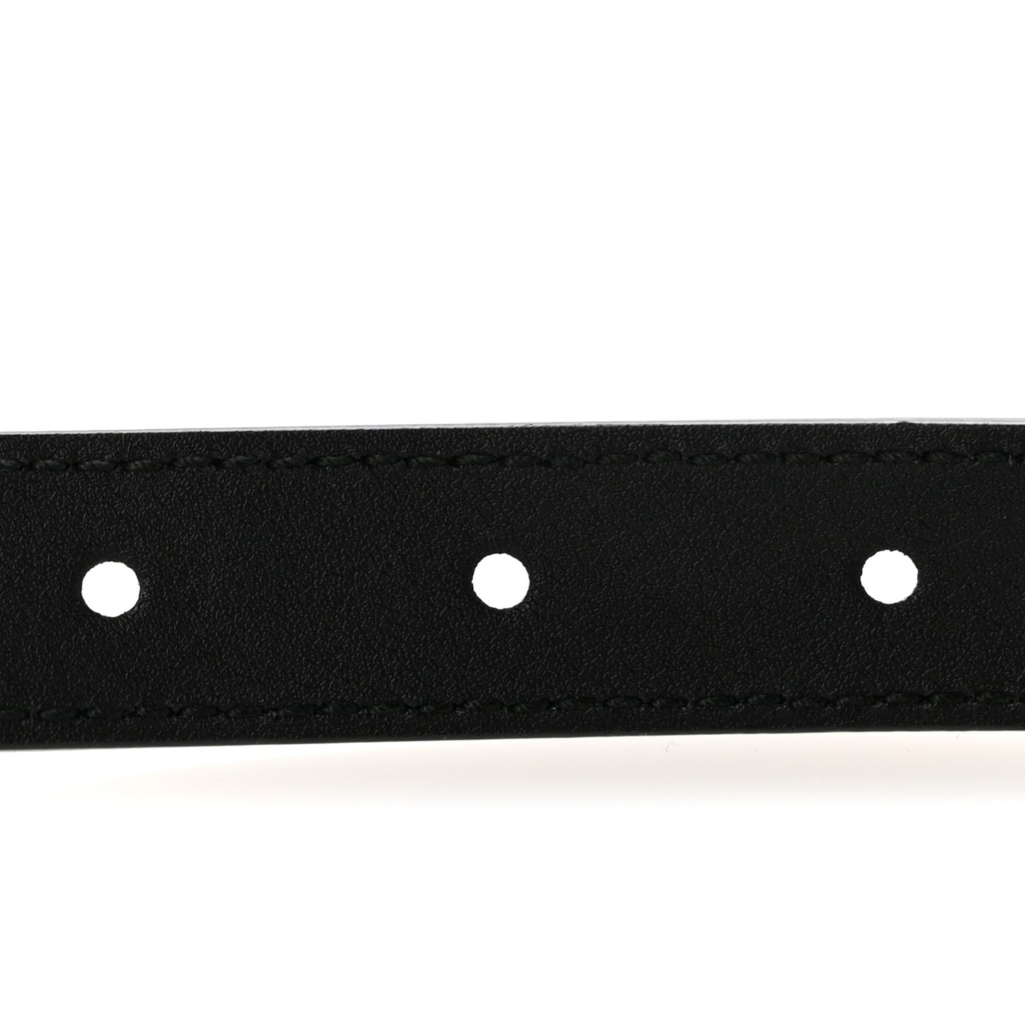 Calfskin Double G 20mm Belt 75 30 Black