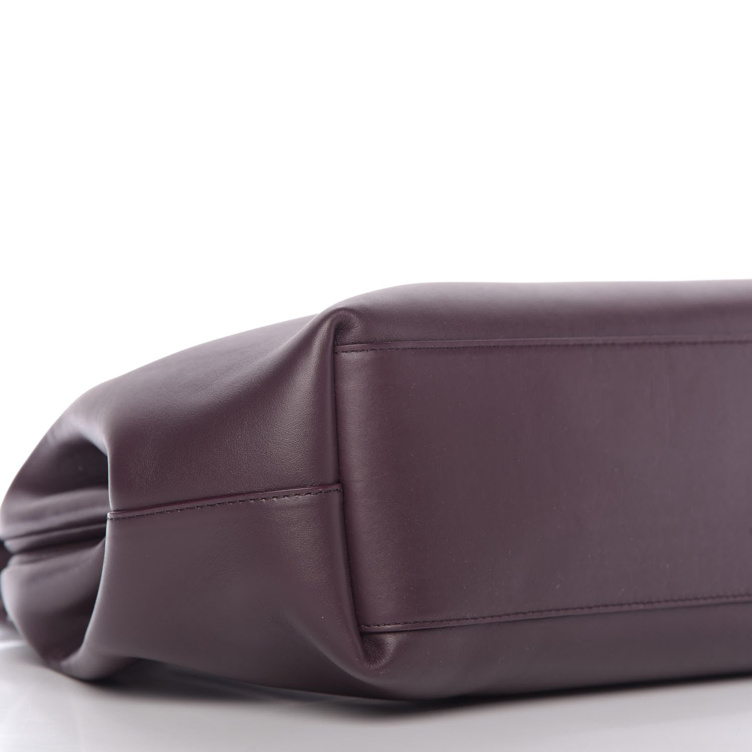 Bottega Veneta Calfskin Medium The Point Triangle Bag Grape 6 of 8