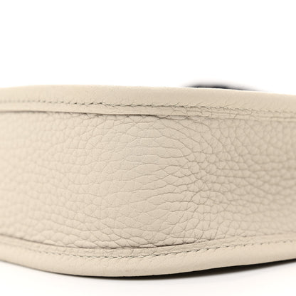 Hermes Taurillon Clemence Zigzag Evelyne TPM Beton Black White Deep Bleu 10 of 11