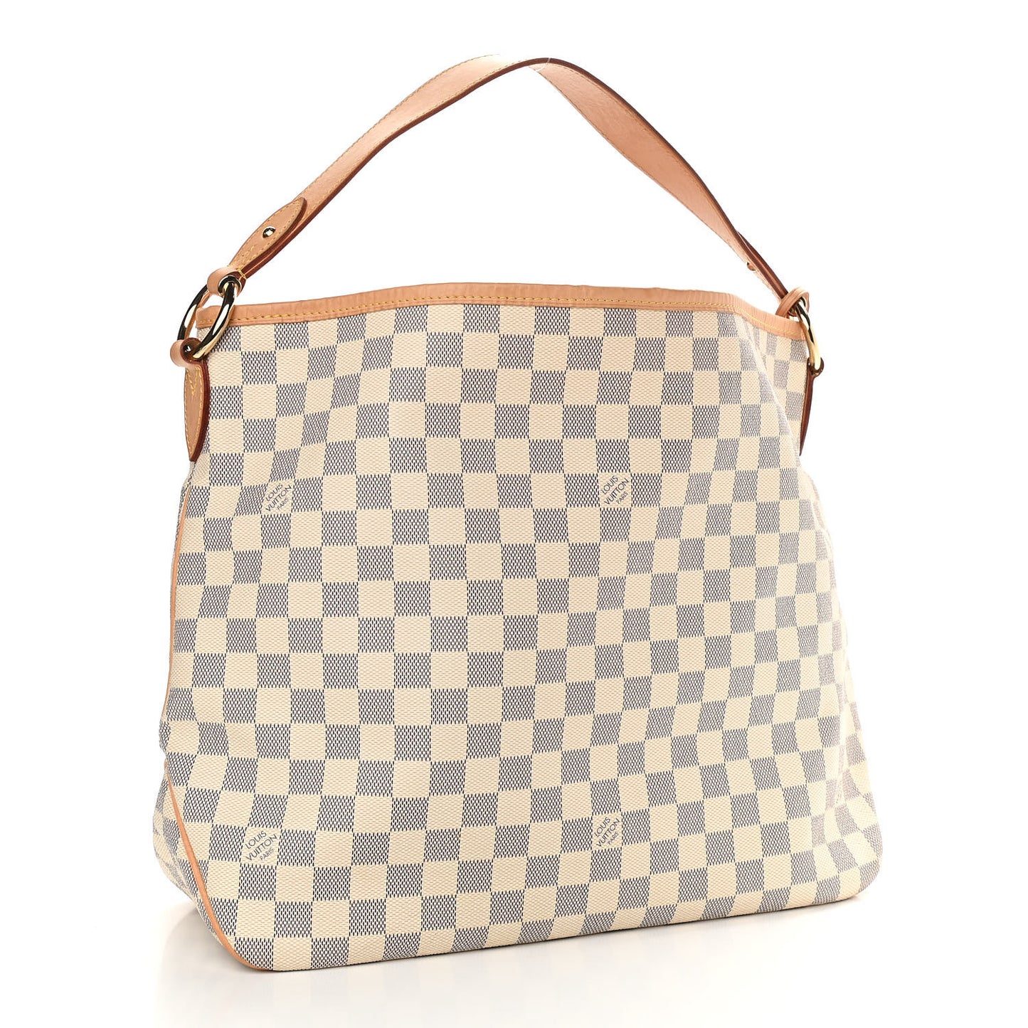 Damier Azur Delightful MM Rose Ballerine