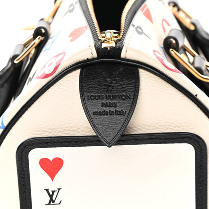 Louis Vuitton Game On Speedy Bandouliere 25 White 6 of 12