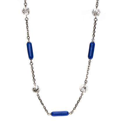 Louis Vuitton Inclusion Chain Necklace Blue 1 of 4