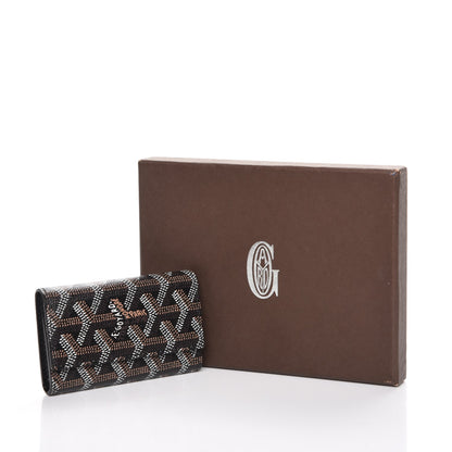 Goyard Goyardine Saint Michel 6 Key Holder Black 8 of 8