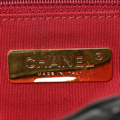 Chanel Lambskin Quilted Medium Chanel 19 Flap Black 6 of 10