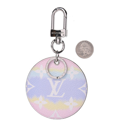 Louis Vuitton Monogram Escale Bag Charm Key Holder Pastel 2 of 2