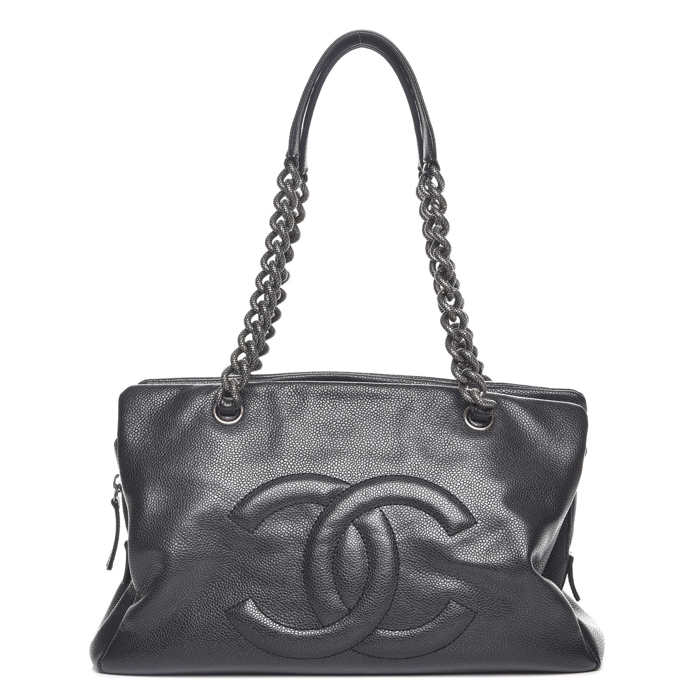 Caviar 31 Large Tote Dark Grey
