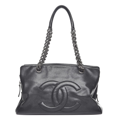 Chanel Caviar 31 Large Tote Dark Grey 1 of 8
