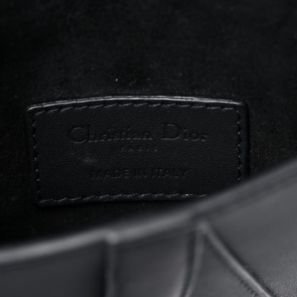 Christian Dior Ultra Matte Calfskin Saddle Belt Bag Black 6 of 12
