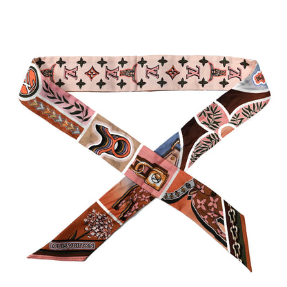 Louis Vuitton Silk Astro Taurus BB Bandeau Beige 1 of 4