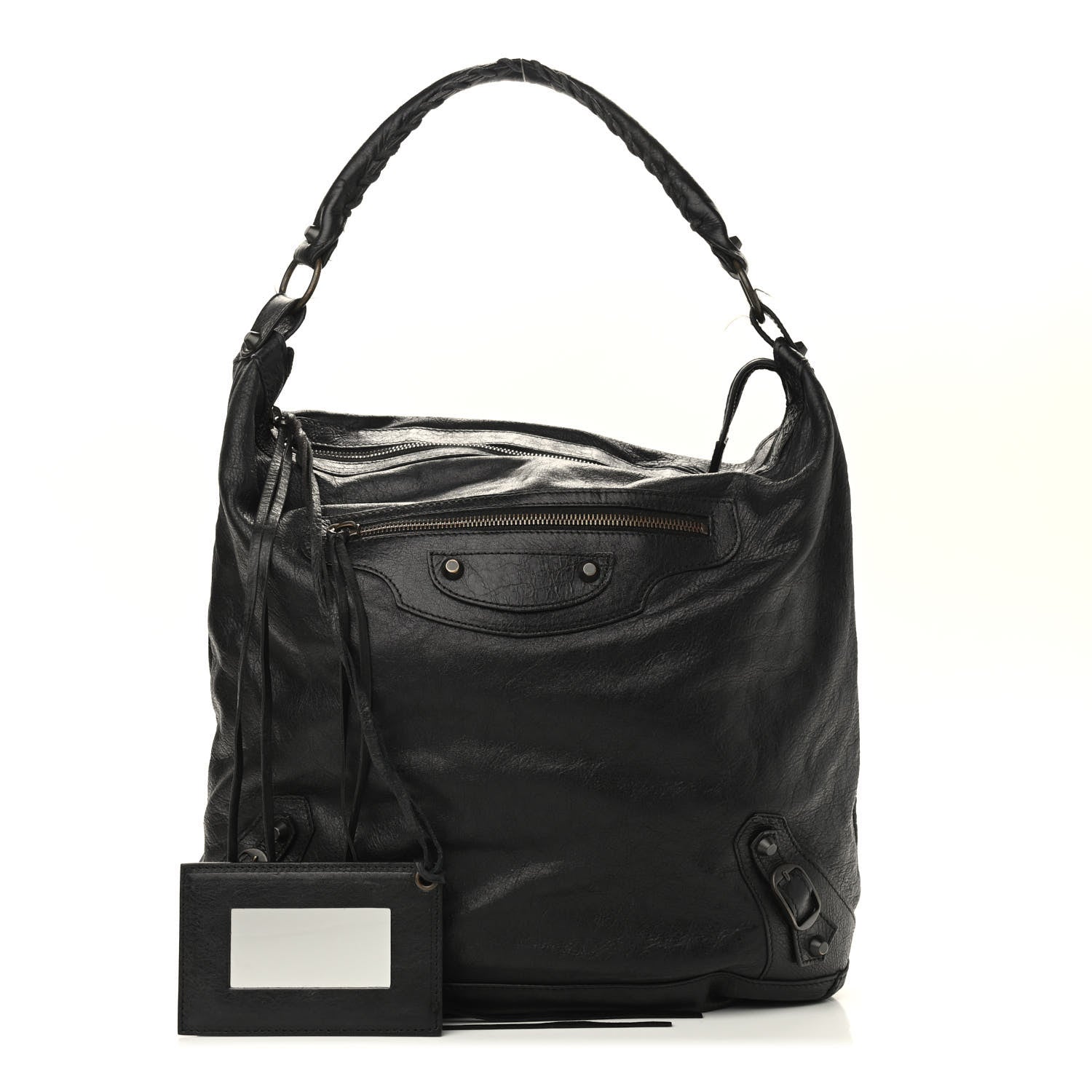 Balenciaga Agneau Classic Hardware Day Hobo Black 1 of 11