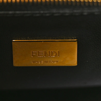 Fendi Nappa Mini Peekaboo Iconic Satchel Black 6 of 12