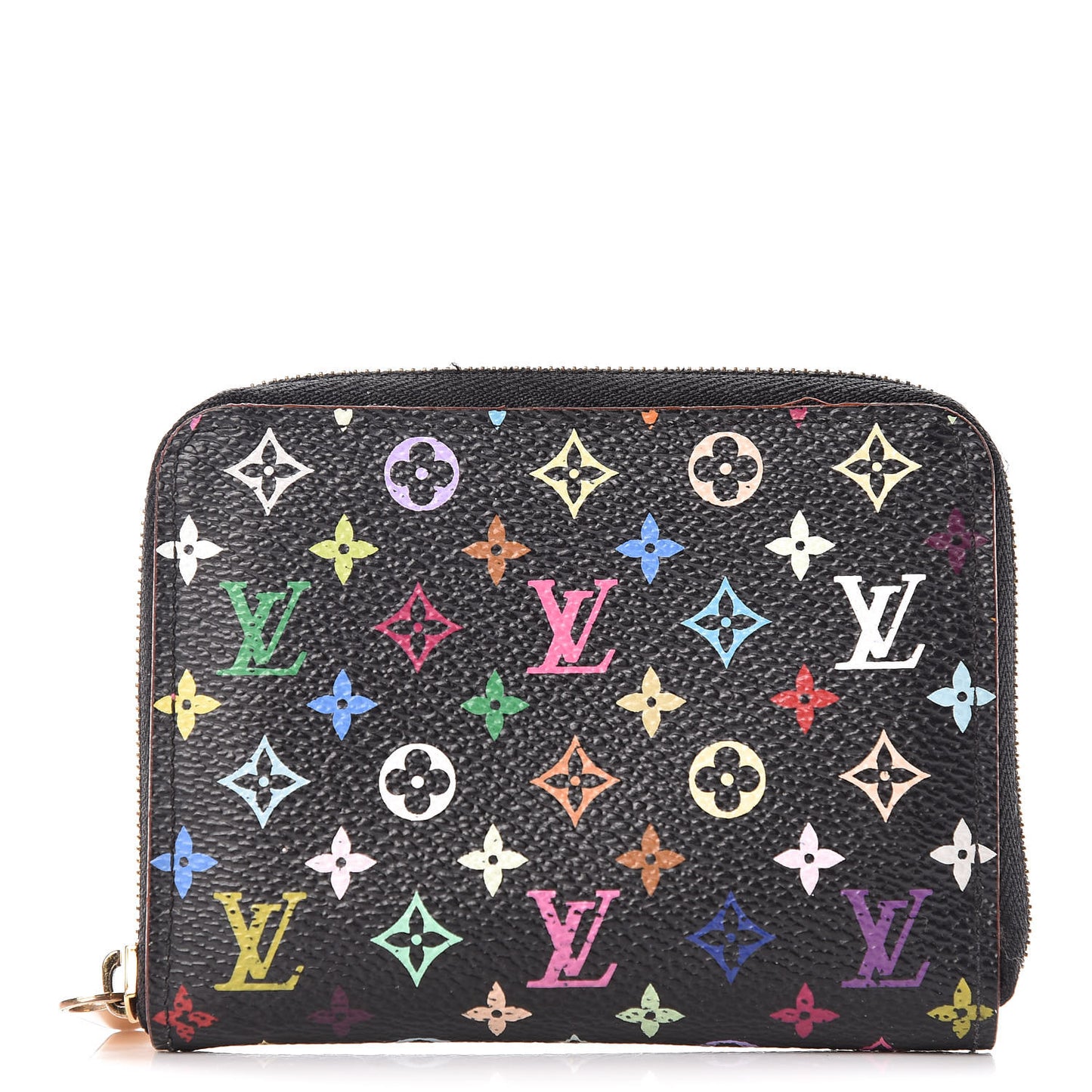 Monogram Multicolor Zippy Coin Purse Black Grenade