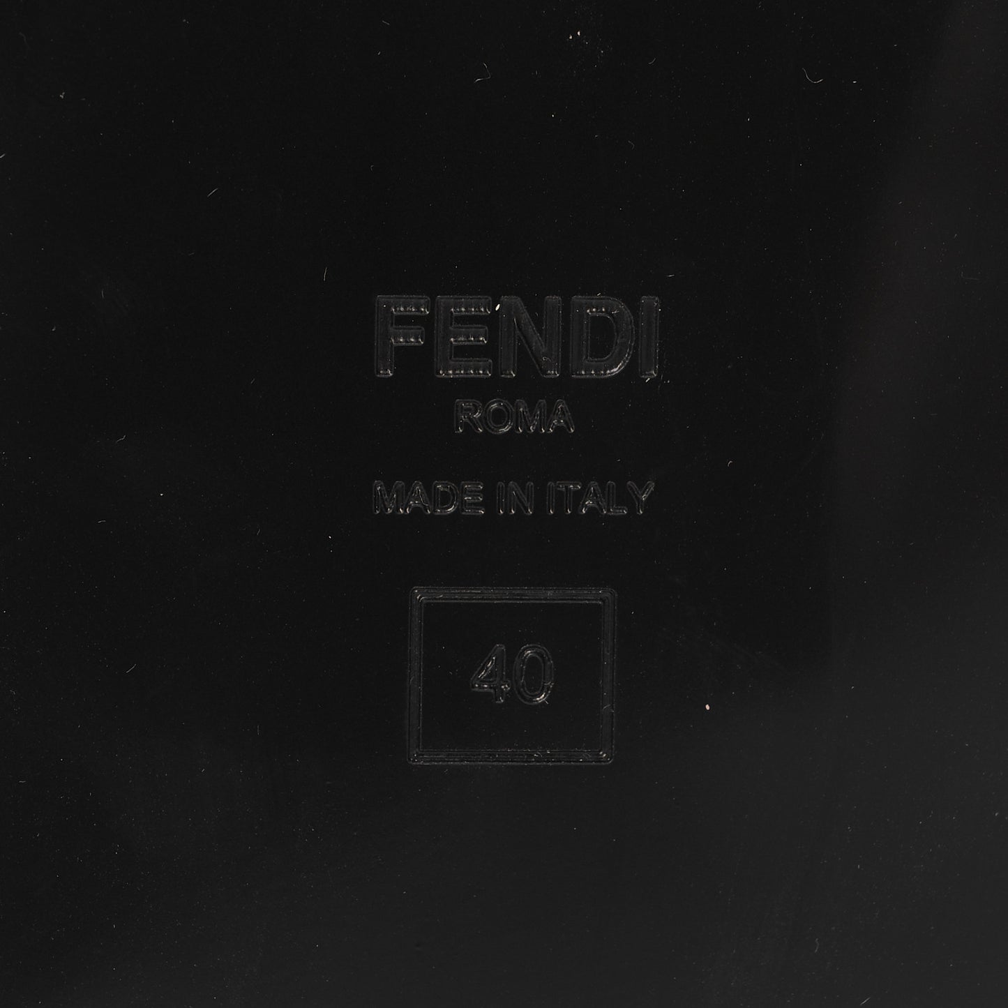 Satin FF Fendi Feel Slide Sandals 40 Tobacco Black